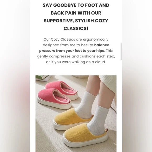 NEW! Cloudies - Cozy Slipper - Picture 3 of 14